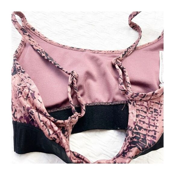 Buy 1 get 1 free Victoria’s Secret ultimate lightly lined snake print xs maroon - Picture 2 of 6